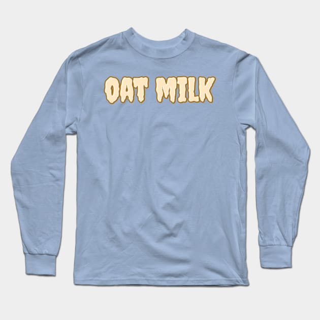 Oat Milk Long Sleeve T-Shirt by Cult of Seitan